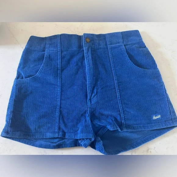 Hammies Corduroy Shorts Blue Size 32 - Picture 1 of 3